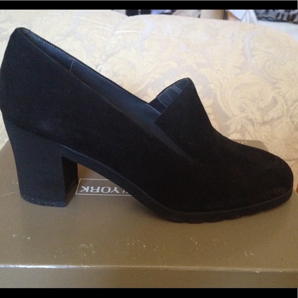 Jones New York Shoes Jones Of New York Suede High Heel Loafers